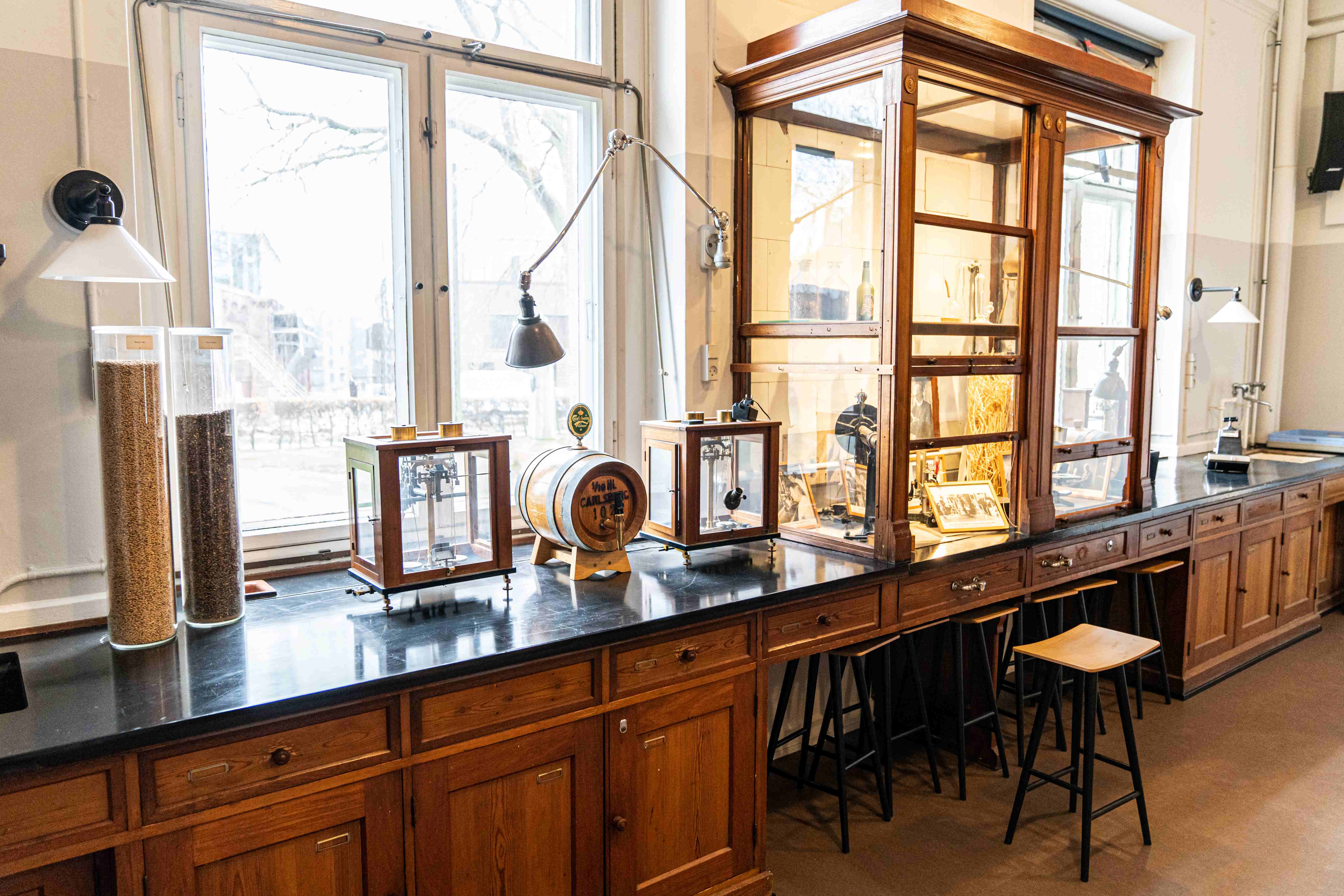 Vintage brewing equipment